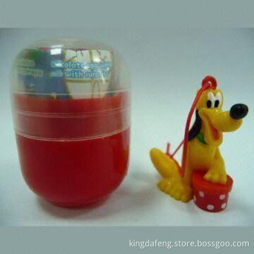 Plastic Pluto Capsule Figure, Customized Designs and Colors are Welcome